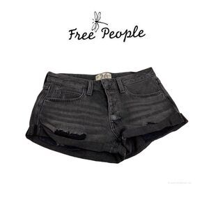 NWT Free People Charcoal Shorts. Sz 26